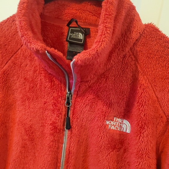 The North Face Women's Red Fleece Jacket. Size L. #JL - Picture 4 of 6
